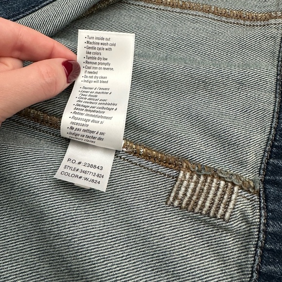 Paige Aveline Denim Jacket Size Small - Picture 7 of 9